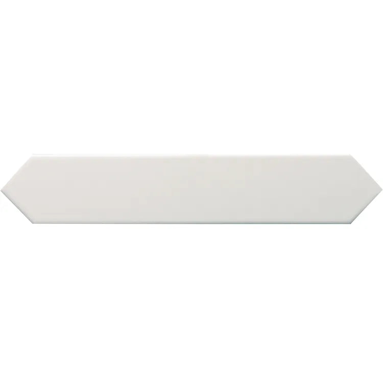 Carrelage mur intérieur blanc Bloom navette l.5 x L.25 cm x Ep.8 mm