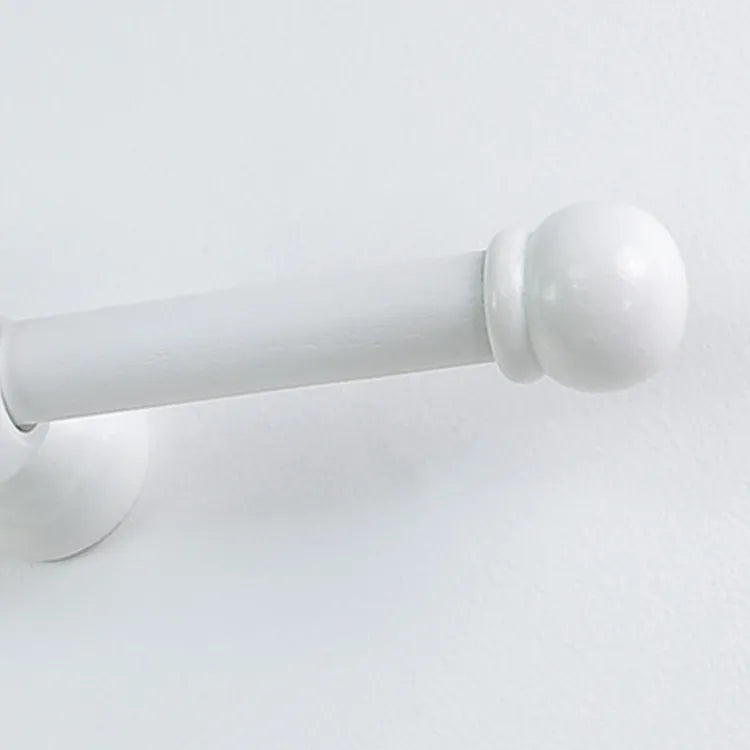 Lot de 2 embouts pour barre à rideau , Diam.20 mm blanc Syst.d, INSPIRE