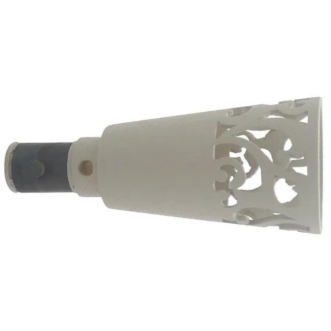 2 embouts pour barre de vitrage, Diam.8 / 10 mm, plume Cosy, INSPIRE