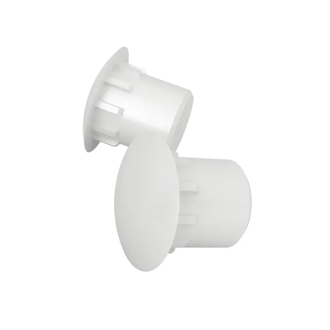 Lot de 120 caches-trou pvc rond blanc FINSA Ø5 mm