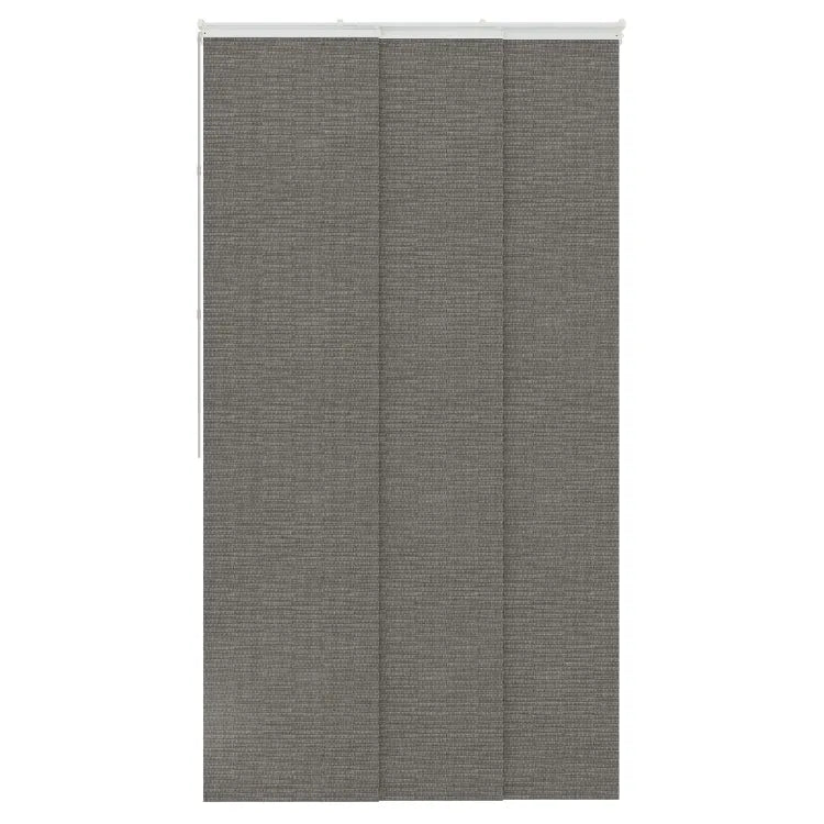 Panneau japonais Bambou, gris, H.250 x l.50 cm