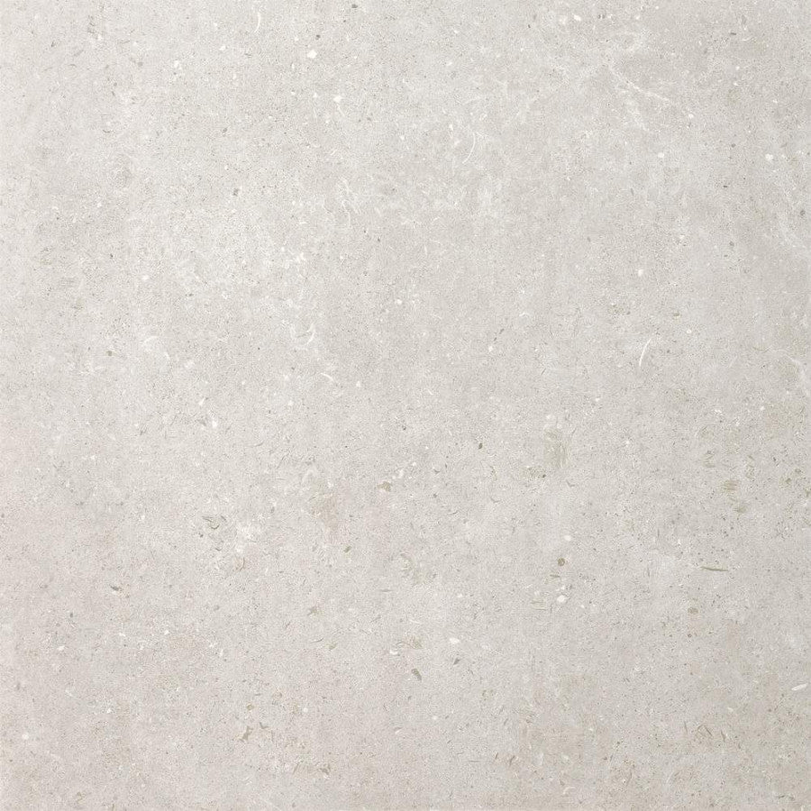 Carrelage effet pierre 60 x 60 cm BERA LIGHT GREY A/S - Living Ceramics