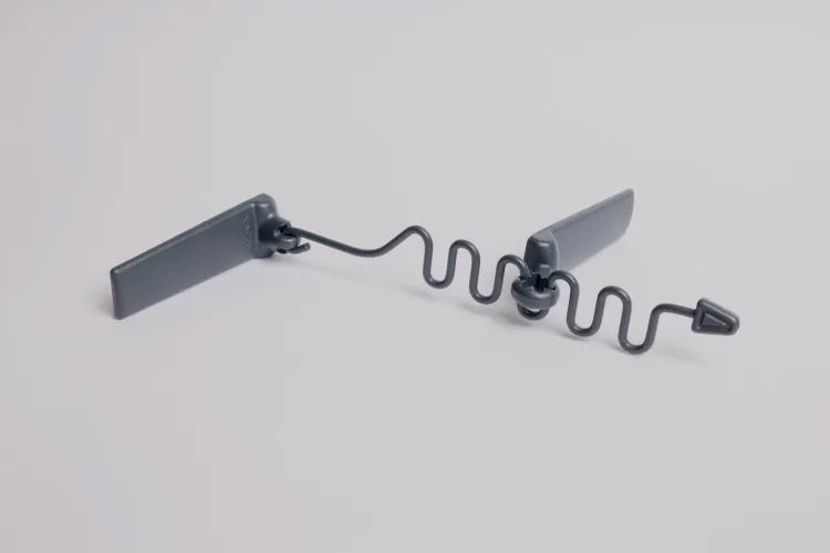 Entrebâilleur de fenêtre zamak gris, SOCONA Sairpentin fix - sf11