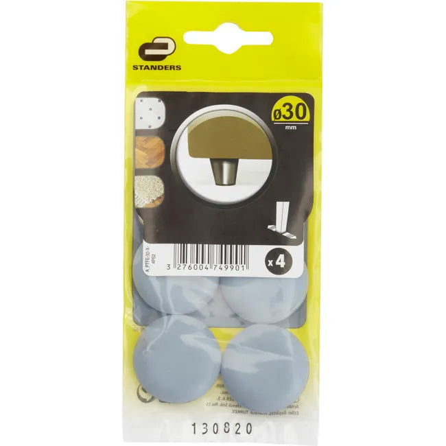 Lot de 4 patins en plastique haute densité (ptfe) STANDERS