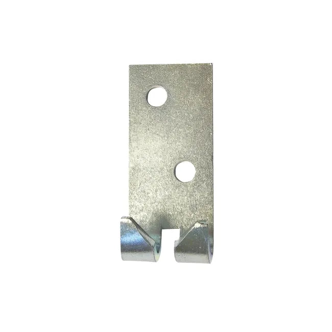Arrêt chaîne de volet roulant acier zingué, H.45 x L.18 x P.14 mm AFBAT