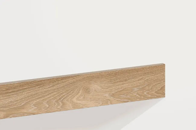 Lot de 3 plinthes Woody, miel x L. 60 cm, Ep.8.5 mm