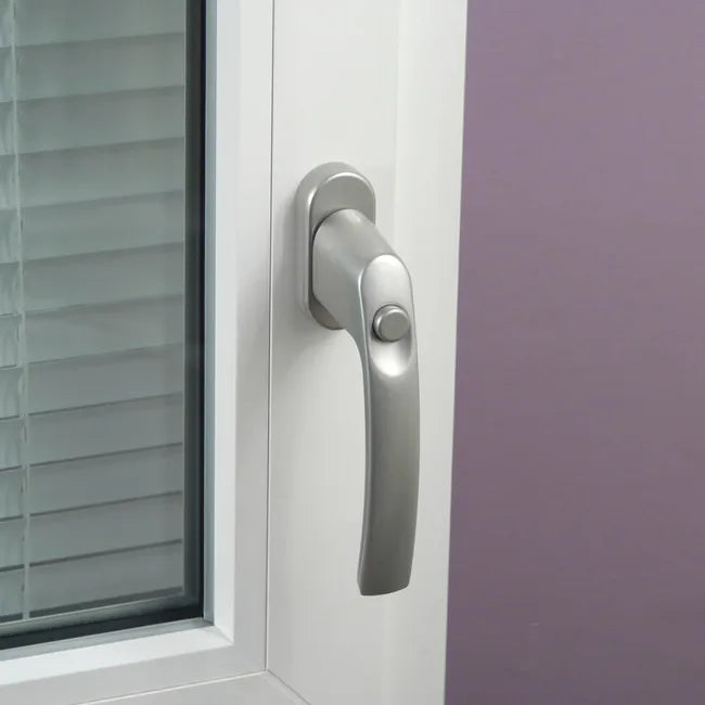 Crémone CHRISLIGNE Oscillo-battant à bouton, aluminium verni