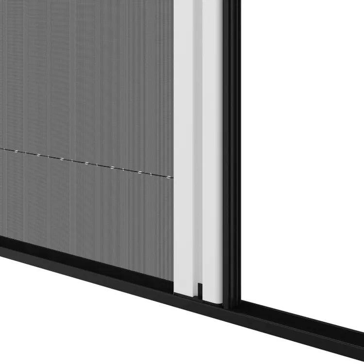 Moustiquaire pour porte MOUSTIKIT rétractable latérale H.230 x l.100 cm blanc