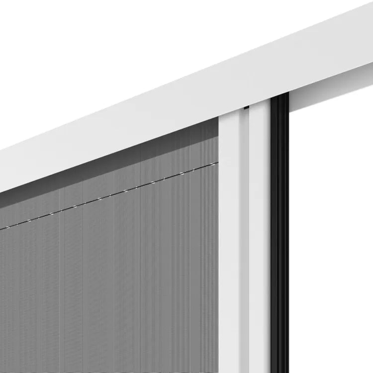 Moustiquaire pour porte MOUSTIKIT rétractable latérale H.230 x l.100 cm blanc