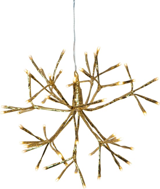 SUSP NOEL LED DORE FIREWOK D30CM 3000K