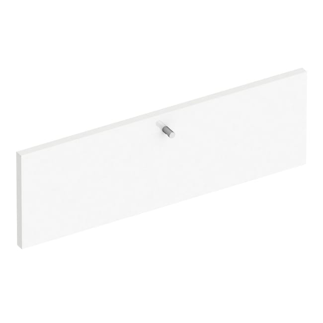 Façade de tiroir, blanc brillant, SPACEO Home 20 x 60 x 1.6 cm