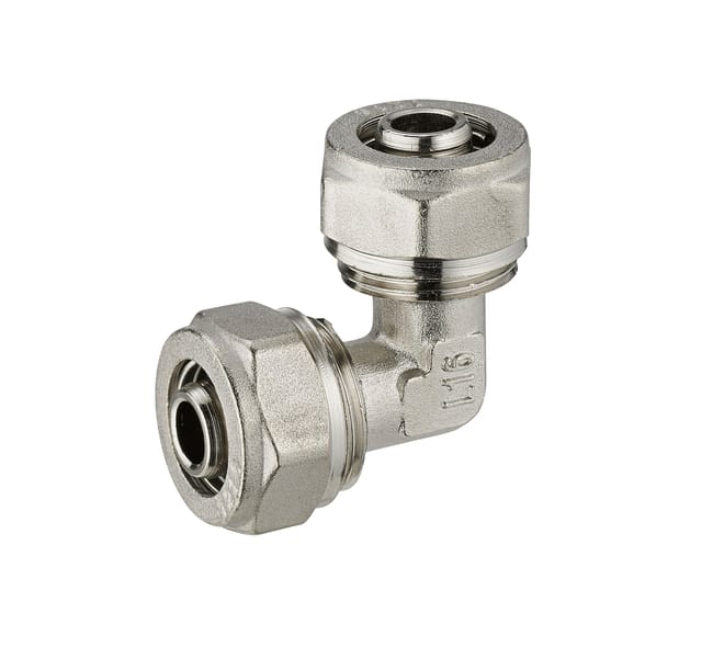 Coude à compression pour tube multicouche Ø20