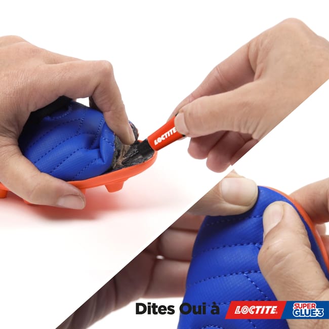 Lot de 3 colle de réparation Cyanoacrylate Super glue 3 power gel LOCTITE, 3g tr