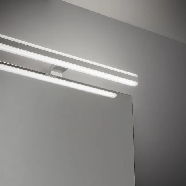 Applique LED salle de bain Triberg L.60 cm, 2000 Lm blanc chaud/neutre, Lumiplus