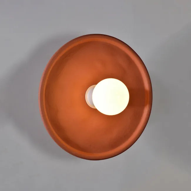 Applique E27, acier / céramique, blanc, Agafay, COREP