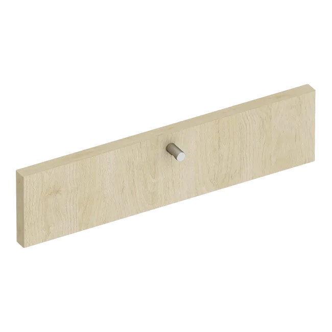 Façade de tiroir, effet bois SPACEO Home H.10 x l.40