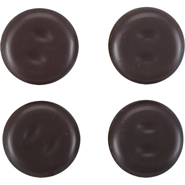 Assortiment 4 patins en plastique 3M Ø19 mm