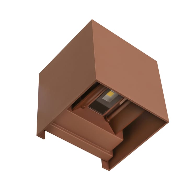 Applique extérieure Led, jeux de lumière Roxbury, 810 lumens, chocolat INSPIRE