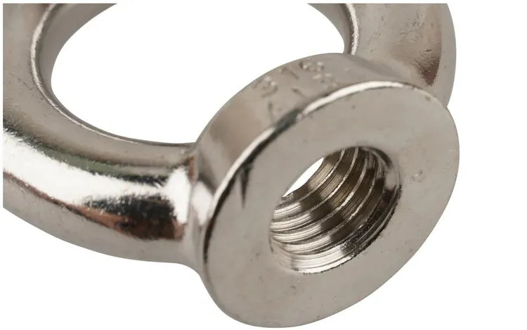 Ecrou à anneau M6 inox A4 Ø6mm