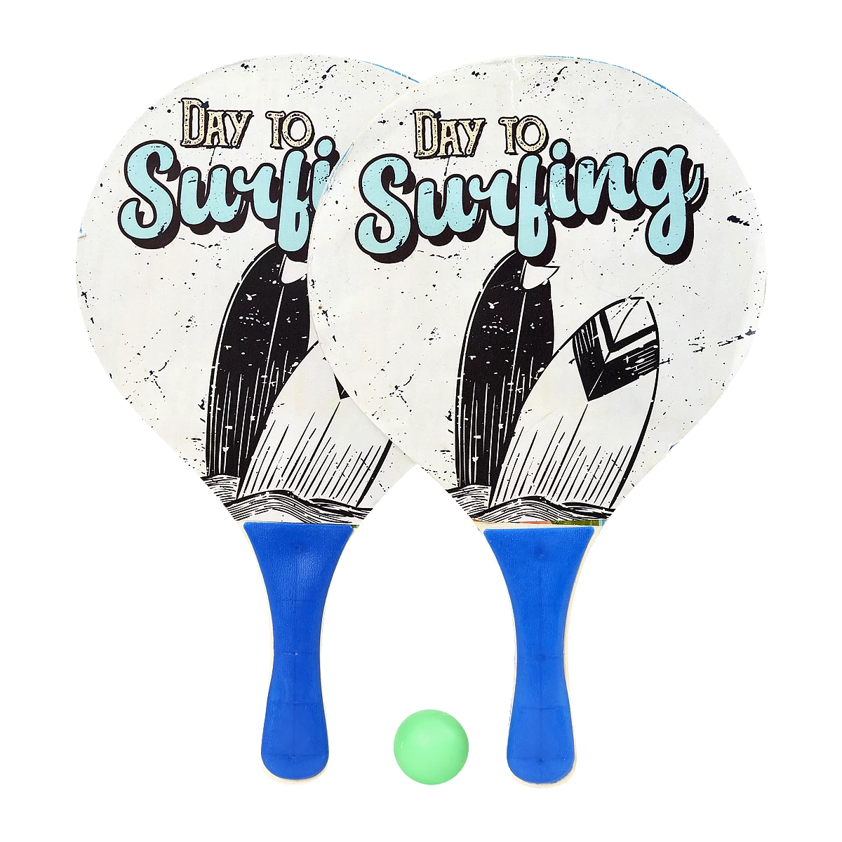 Jeu de raquettes JEU DE BEACH BALL EN BOIS