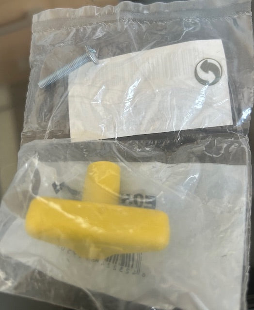 Bouton de meuble REI Robot jaune