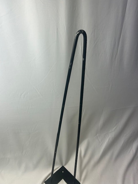 Pied de table design CIME, noir, hauteur 71 cm