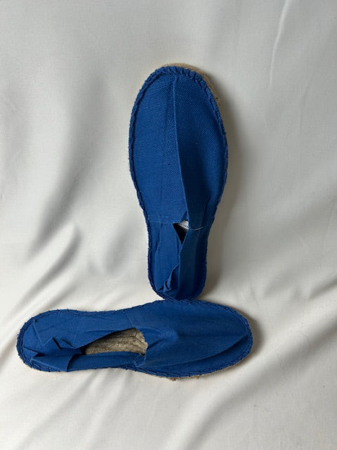 ESPADRILLES BLEU T.43
