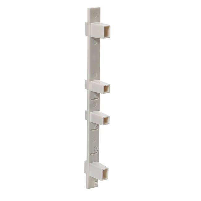Jonction droite Réno plinthe blanc