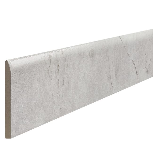Lot de 2 plinthes Marbre gris clair n°81, Ht. x L. 60 cm, Ep.8 mm