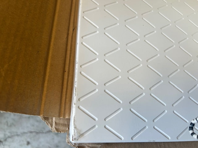 Porte, l.45 x H.173 x P.45cm, Blanc 3D, Remix