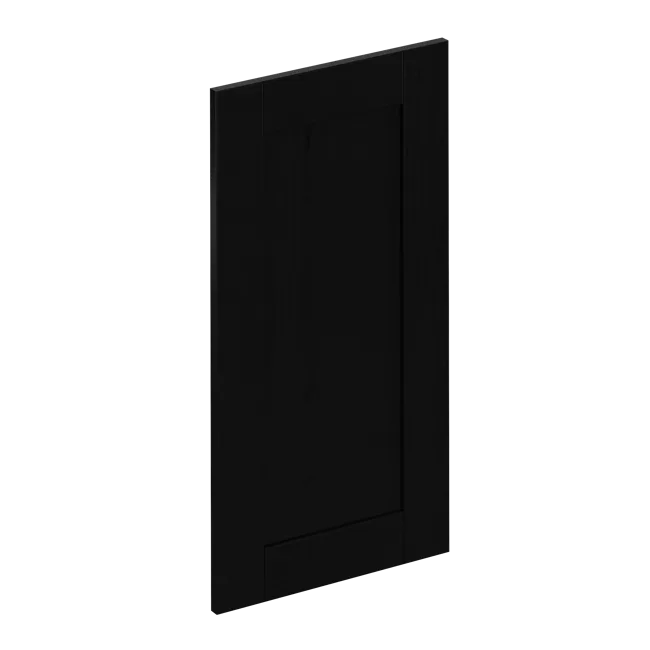 Porte de cuisine Chicago noir mat H.63.7 x l.59.7 cm