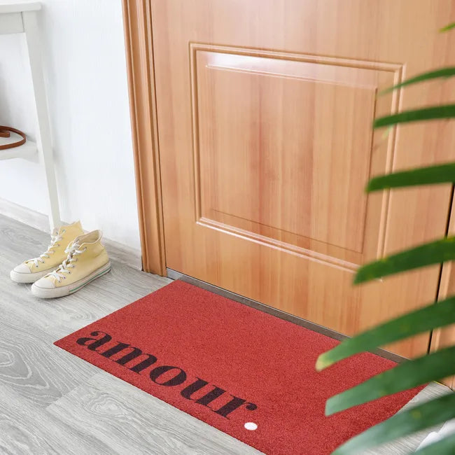 Tapis dallas amour rouge 40x60cm