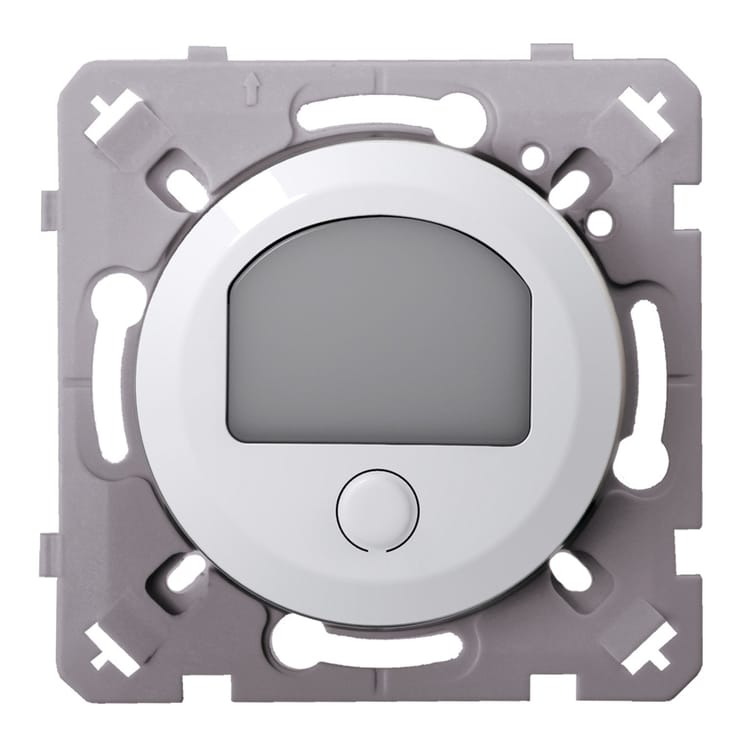 Interrupteur automatique Epure, LEXMAN, blanc