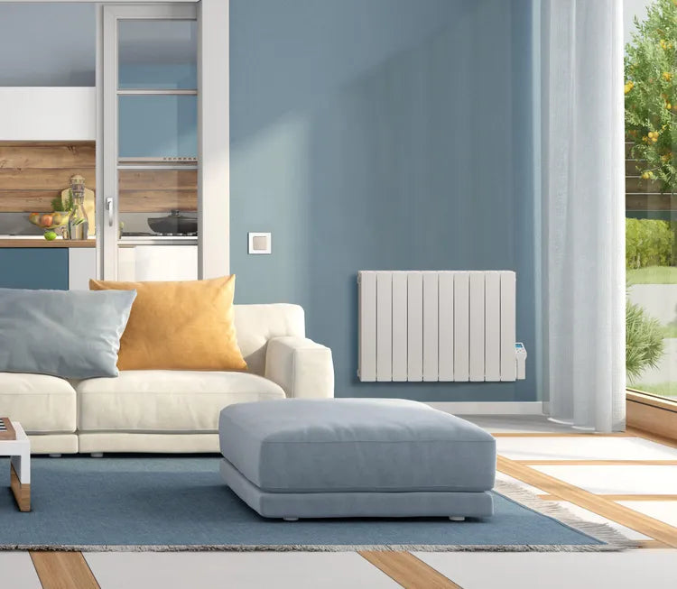 Radiateur électrique connecté à inertie fluide 1800W DELTACALOR Monza wifi