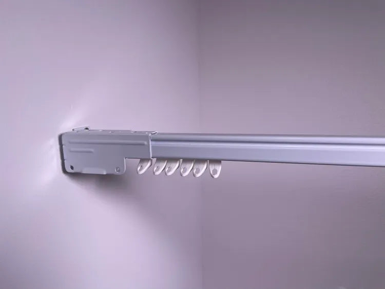 Lot de 2 naissances pour rail blanc Extens, L.14 cm