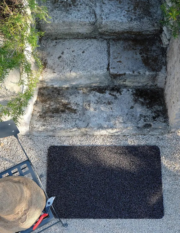Tapis arctique anthracite 80x50cm