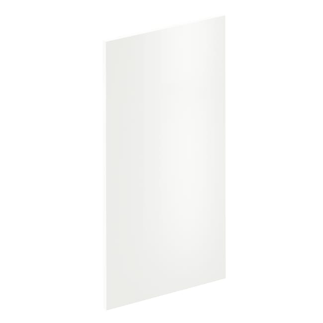 Façade de tiroir de cuisine Sevilla blanc brillant H.76.5 x l.39.7 cm