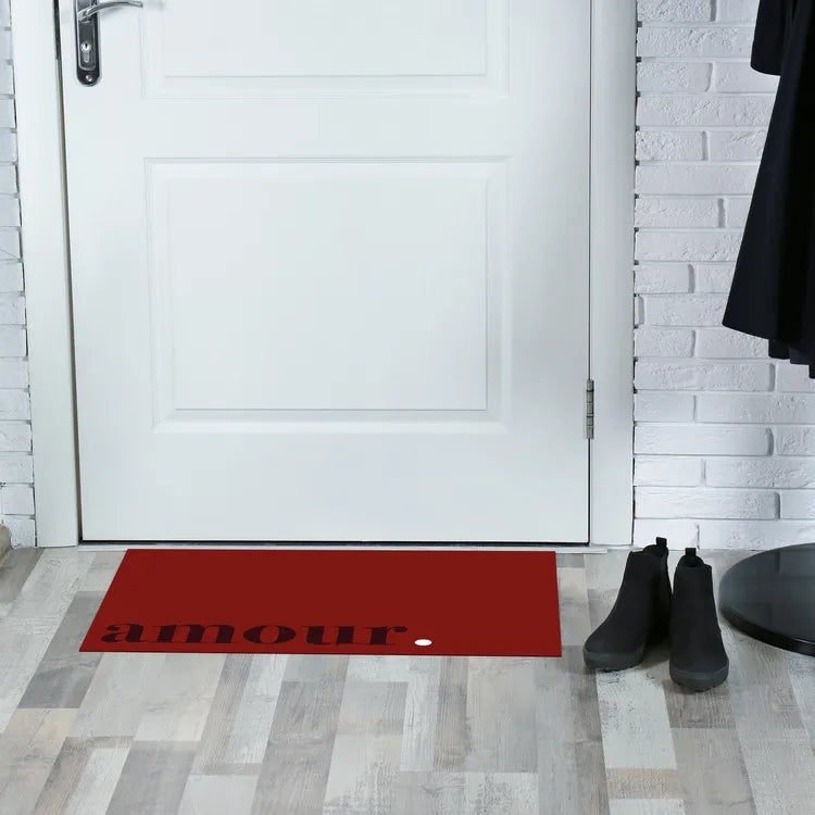 Tapis dallas amour rouge 40x60cm