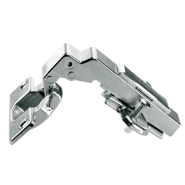 Charnière invisible acier pour meuble, L.13.5 x l.4.5 mm