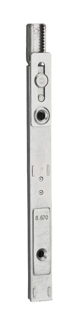 Inverseur à encastrer pour serrure multipoint encastrée, FERCO gris