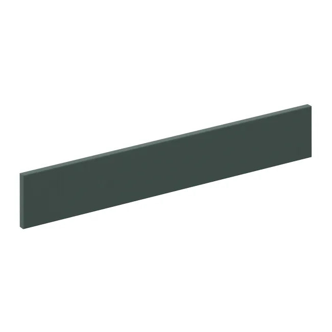 Façade de tiroir de cuisine Chicago vert pétrole mat H.12.5 x l.79.7 cm