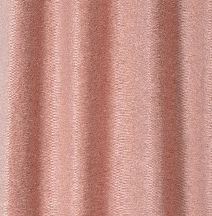 Rideau tamisant, Castello, coton, rose H.260 x l.140 cm