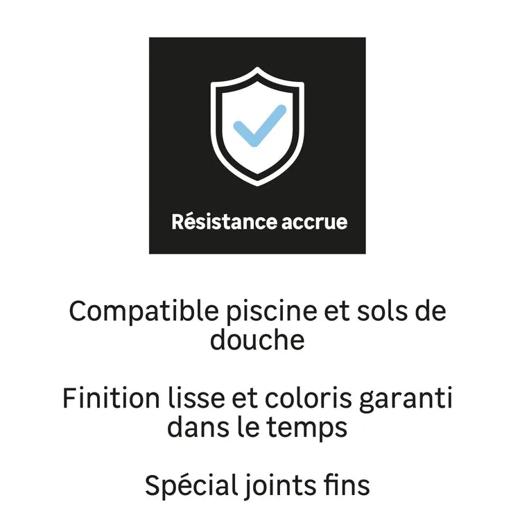 Joint tous types de carrelage et mosaïque AXTON noir 10kg