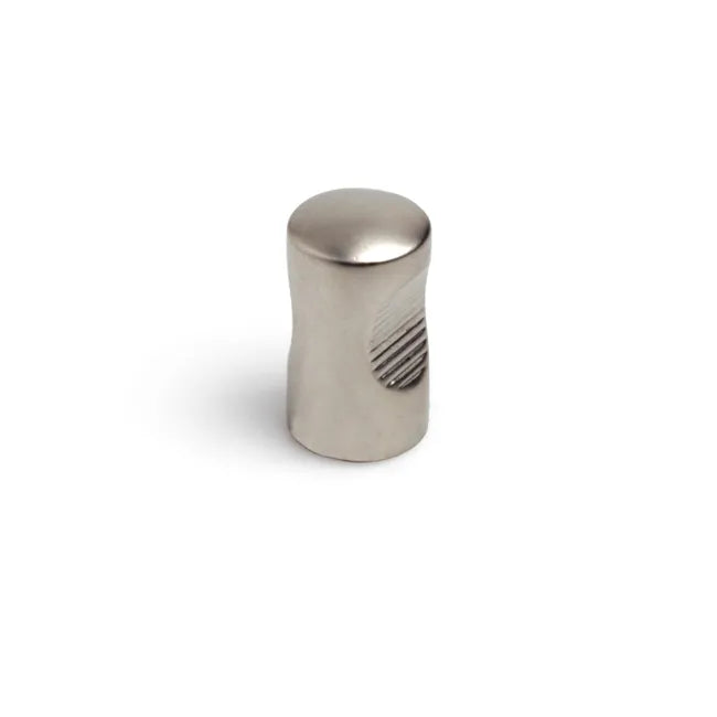 Lot de 4 boutons zamak nickel mat 14 mm, REI