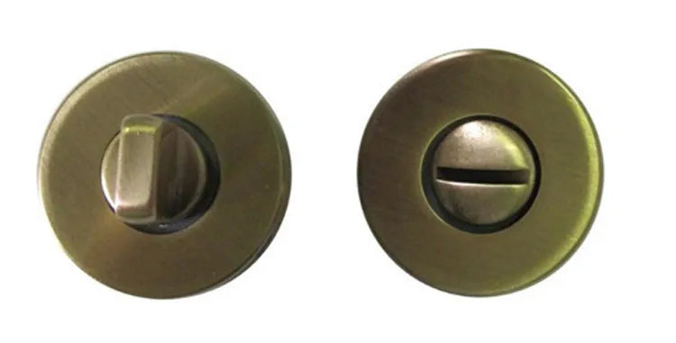 2 rosaces de fonction C2 CHAINEY, acier patiné condamnation et décondamnation