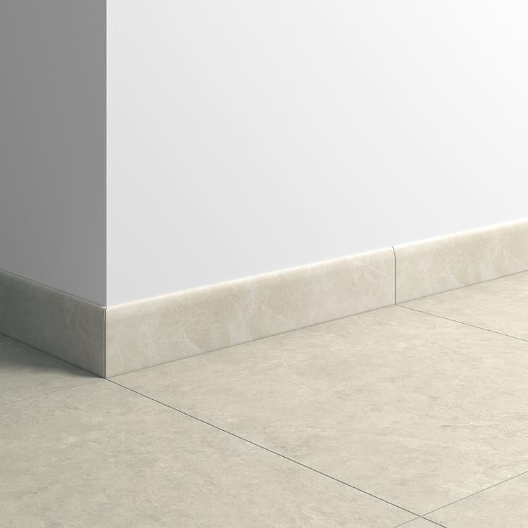 Lot de 3 plinthes Pierre beige n°22, Ht. x L. 45 cm, Ep.8 mm