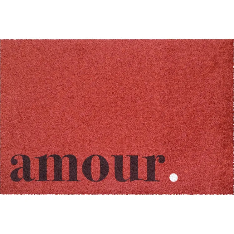 Tapis dallas amour rouge 40x60cm