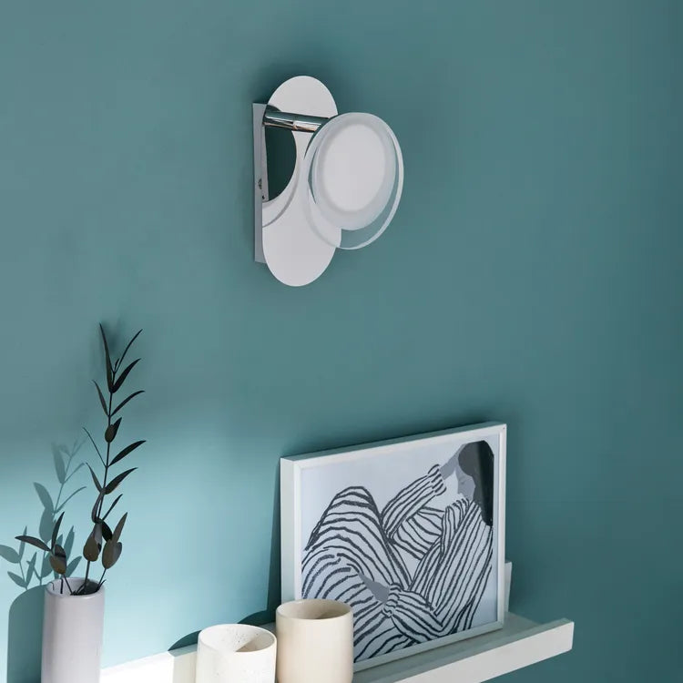 Spot patère module led, moderne chrome, INSPIRE Loob
