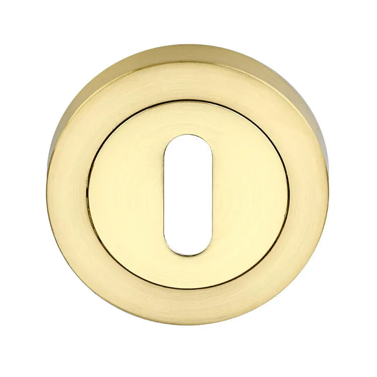 2 rosaces de fonction A9 INSPIRE, zamak brossé trou de clé