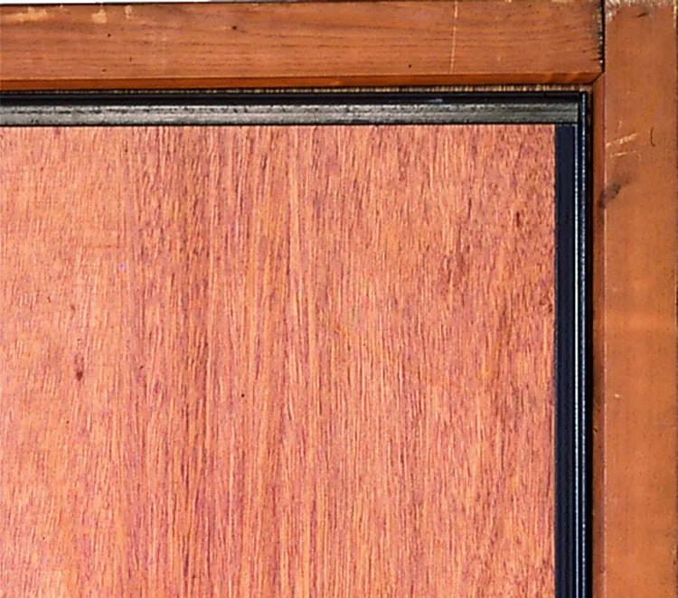 Cornière anti-effraction pour porte, marron, L.2,35 m AFBAT